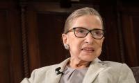 Close up shot of Ruth Bader Ginsburg