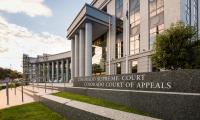 The front of the Colorado Supreme Court building.