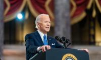 Joe Biden standing at a podium