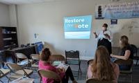 Gicola Lane, RYV Advocate, Leads Training in Mobile, Alabama