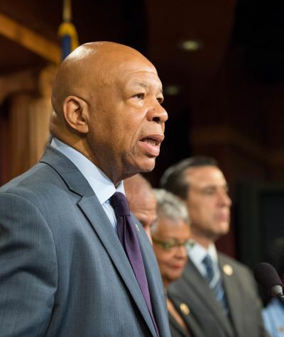Elijah Cummings with others in the background