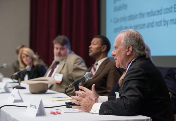 Gerry Hebert speaks at Voting Rights Institute Event