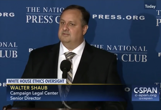 Walter Shaub on C-Span National Press Club