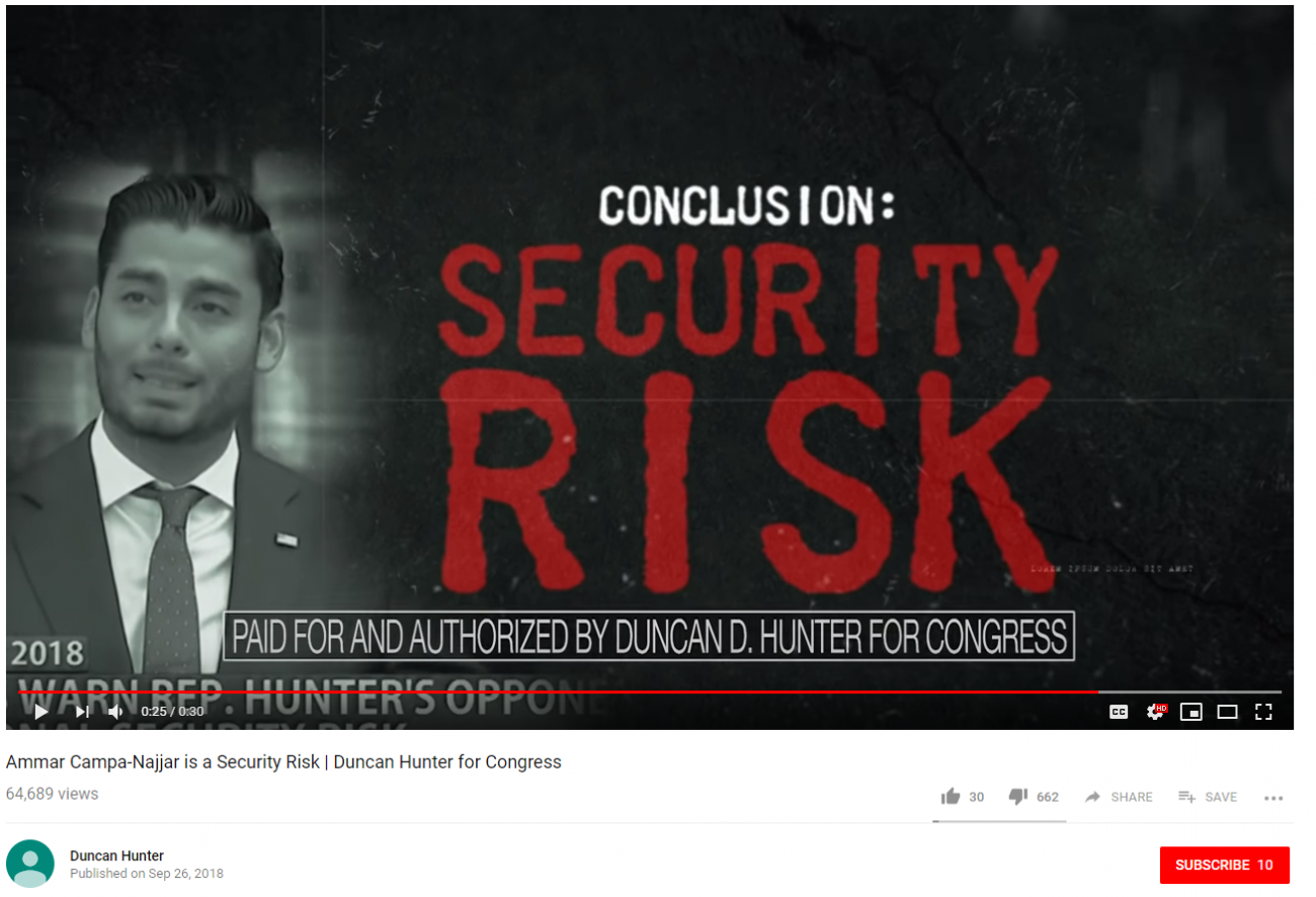 Duncan Hunter Security Risk Ad_Part 3