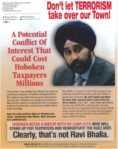 Hoboken Mayor Bhalla
